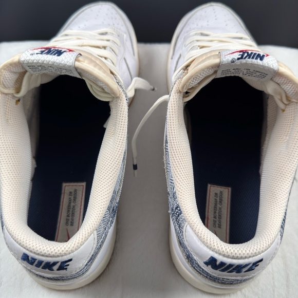 Nike Dunk Low “Washed Denim” – Men’s US 11.5 | Gently Used - Picture 6 of 9